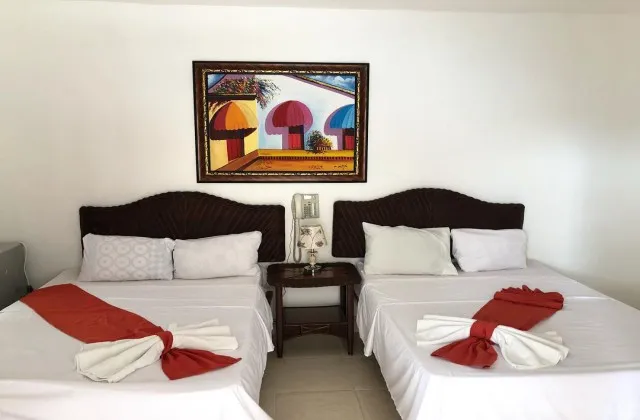 Hotel Boca Chica Beach Habitacion 2 cama